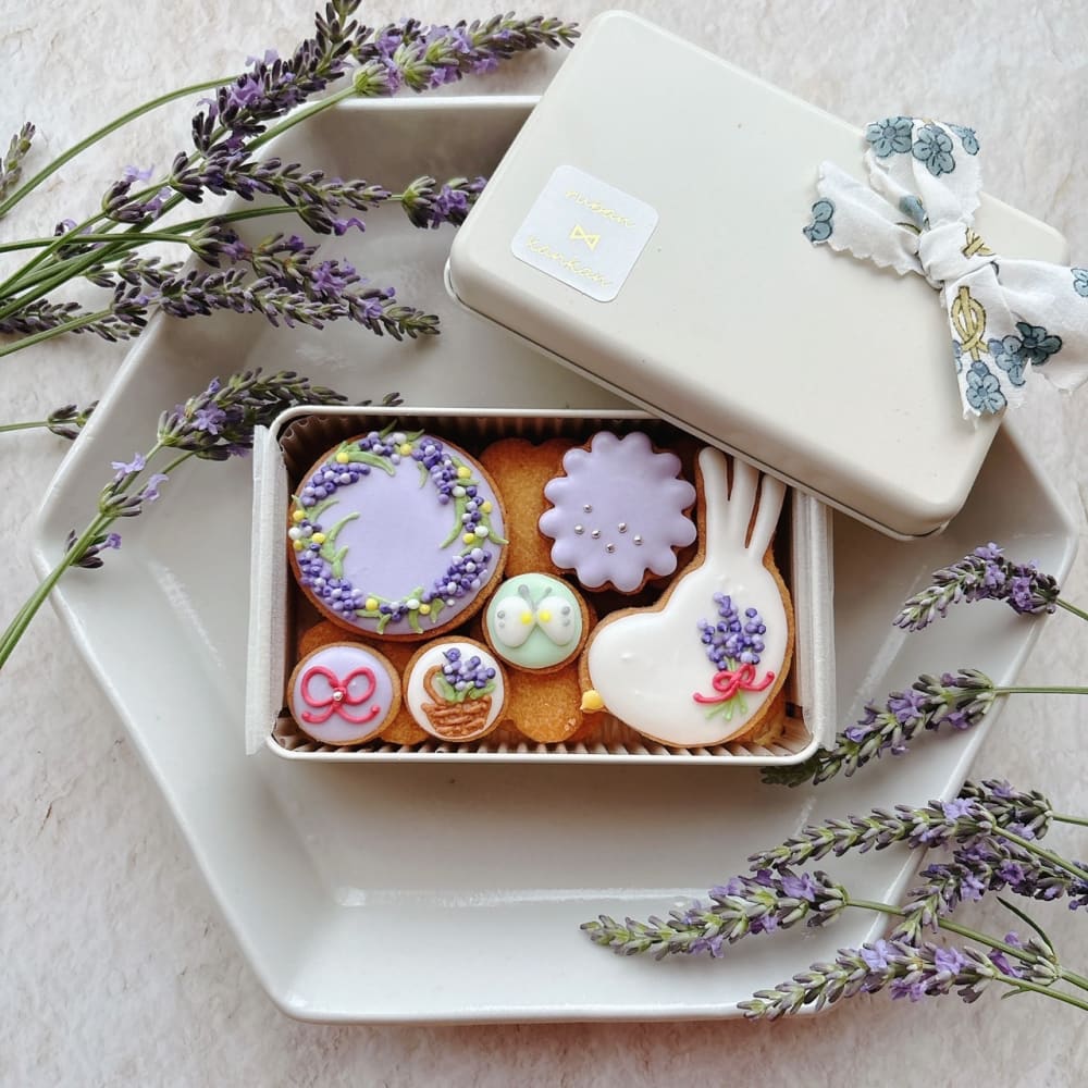 米粉と麹の発酵クッキーkan ･:*+.lavender･:*+. | 米粉の発酵おやつ mitsuya