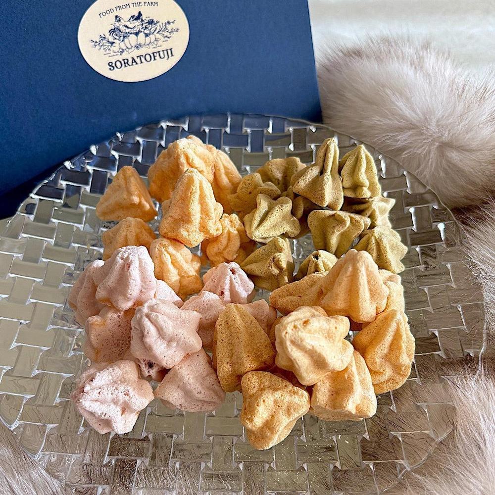 メレンゲクッキー［4種詰め合わせセット］ | プリンと焼き菓子SORATOFUJI