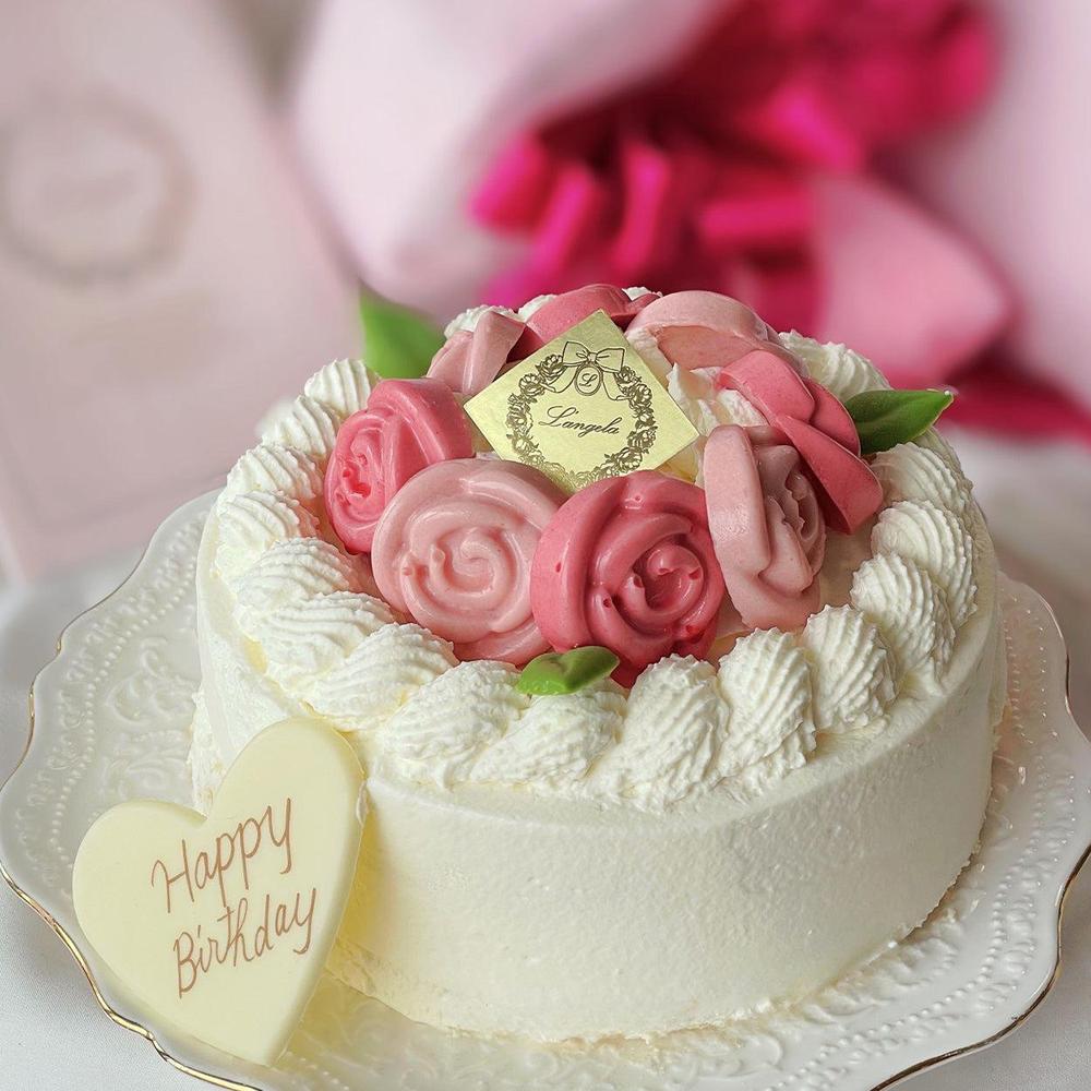 送料込】純生冷凍ケーキ「ジュエルローズ」 | バラのマドレーヌのお店