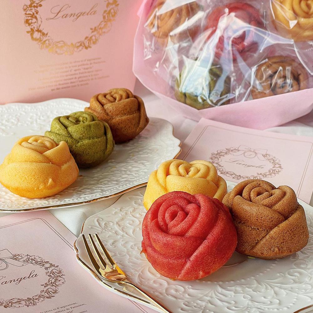 【数量限定】【送料込】バラのマドレーヌの花束「ベルレーヌブーケピンク」 dmbb | バラのマドレーヌのお店ランジェラ