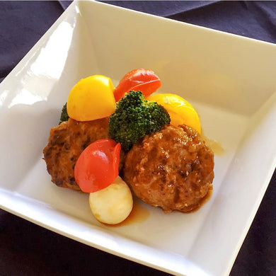 【送料込】牛100％　プチ牛生ハンバーグ40ｇ×30個 | 大阪の味ゆうぜん
