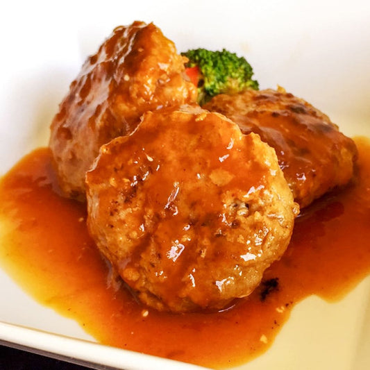 【送料込】牛100％　プチ牛生ハンバーグ40ｇ×30個 | 大阪の味ゆうぜん