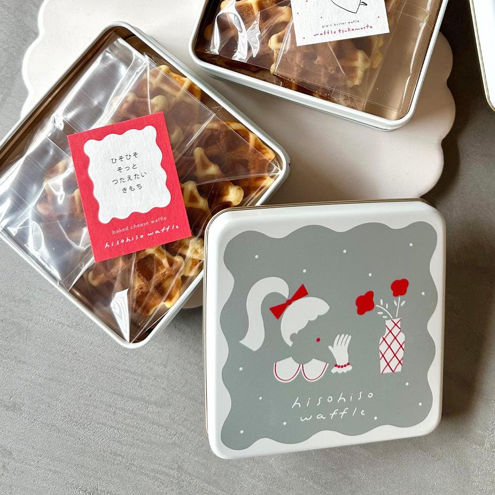 ひそひそワッフル(baked cheese) | 有限会社日の出屋製菓