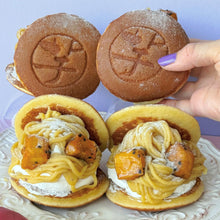 画像をギャラリービューアに読み込む, 【2025名物】紅はるかモンブラン焼き芋クリーム生どら焼き 4個セット | FLANDERS FRITES（フランダースフリッツ）
