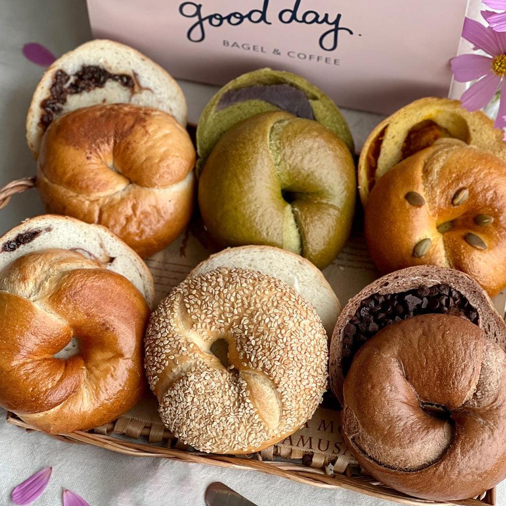 【送料無料】ベーグル★6個セット オリジナルBOX入り | Good Day Bagel & Coffee（グッドデイベーグルアンドコーヒー）