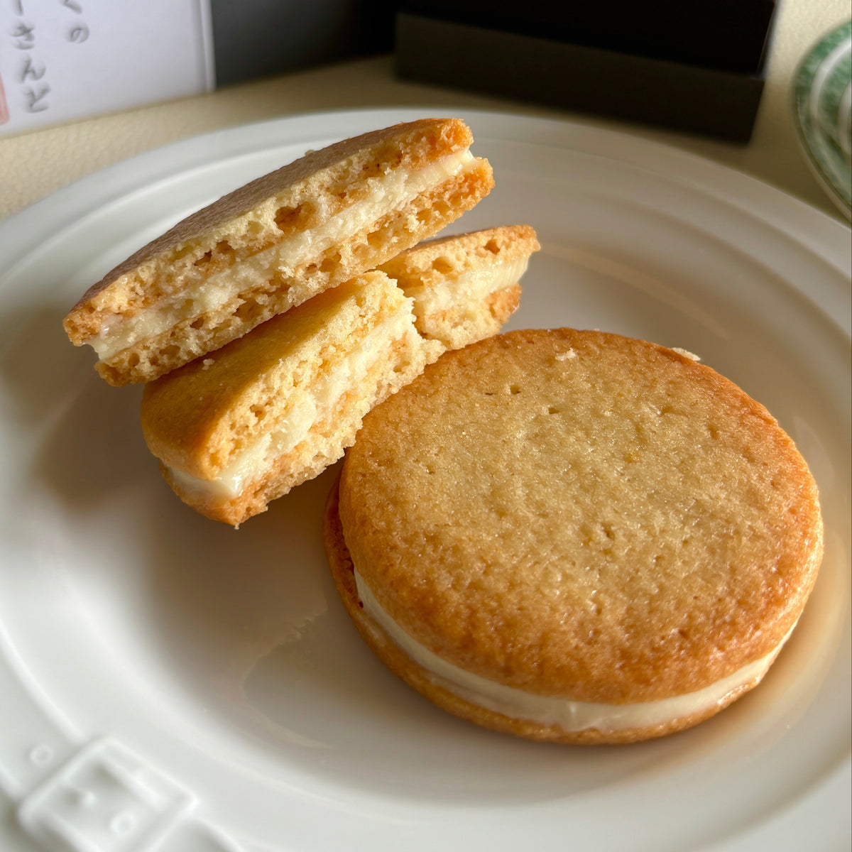 塩とみるくのバターさんど