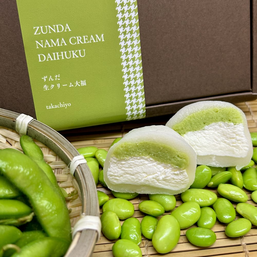 ずんだ生クリーム大福 6個入 | TAKACHIYO