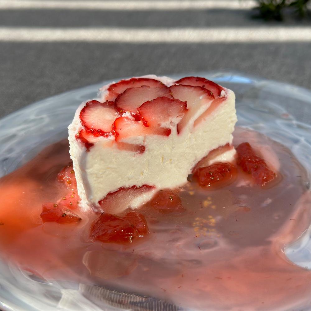 朝摘みイチゴのクリームチーズ