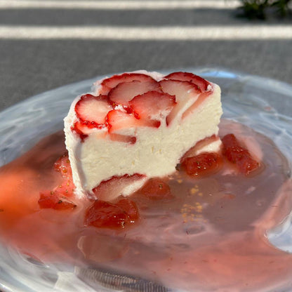 朝摘みイチゴのクリームチーズ
