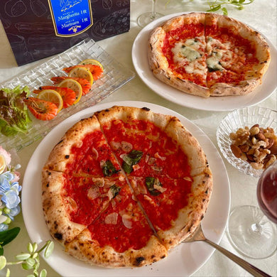 【送料込み】箱入り2枚セット（マルゲリータ1枚・マリナーラ1枚）