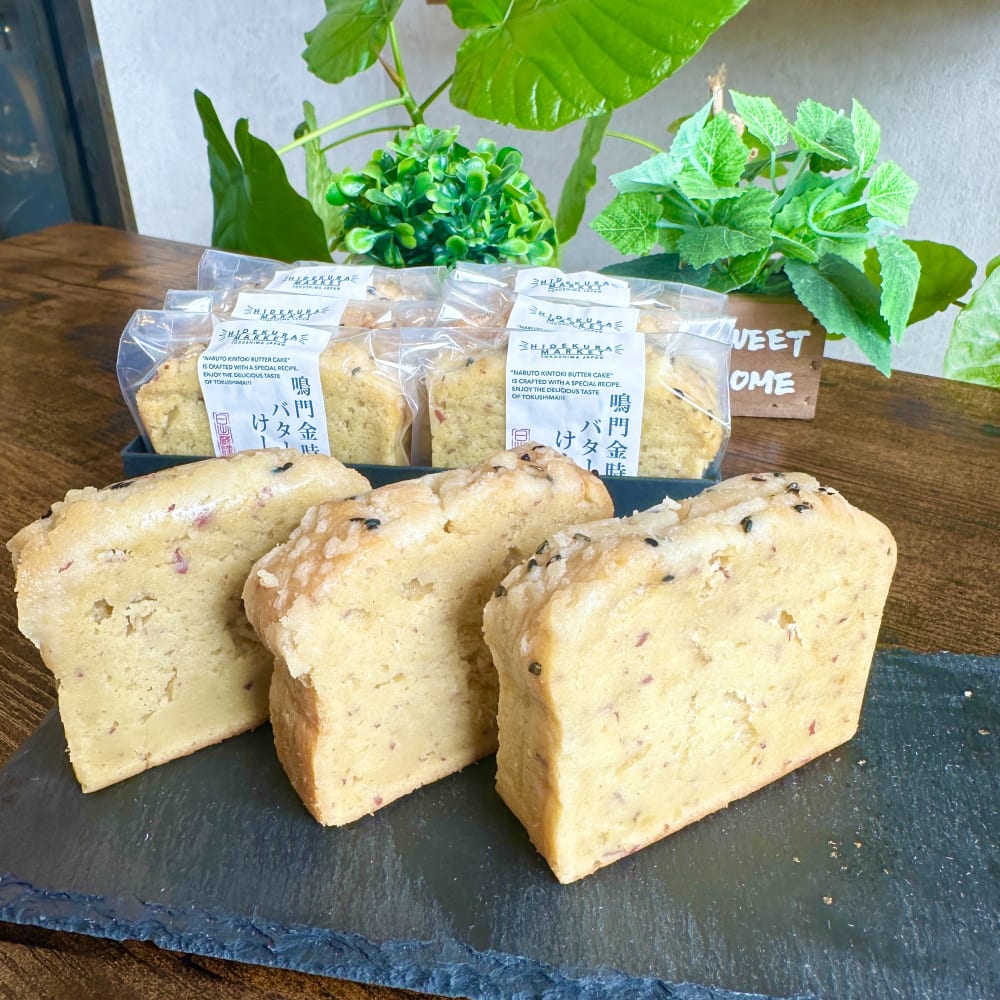 -阿波-鳴門金時バターケーキ【THE BOX】個包装6個入］