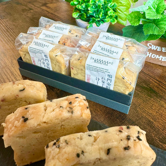 -阿波-鳴門金時バターケーキ【THE BOX】個包装6個入］