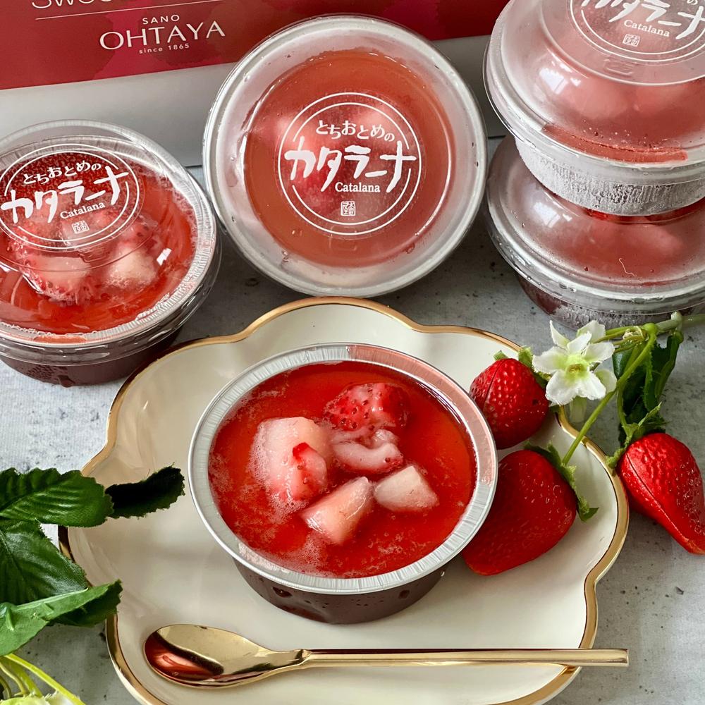 とちおとめのカタラーナ 5個入 | 御菓子処 太田屋