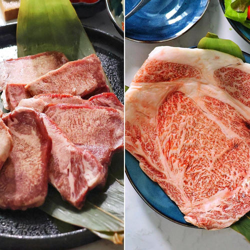 焼肉セット450g（牛タン厚切＋仙台牛リブロース） | 仙台牛と牛タンのたけむら