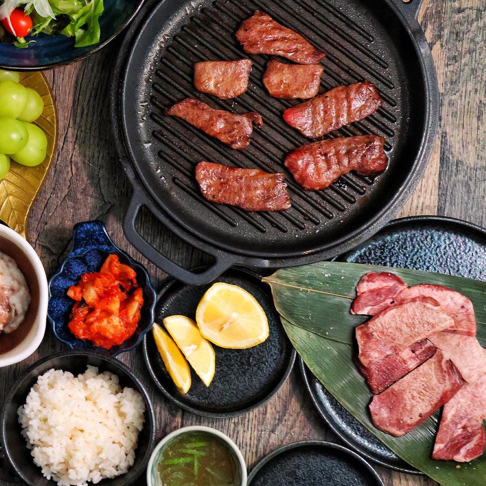 焼肉セット450g（牛タン厚切＋仙台牛リブロース） | 仙台牛と牛タンのたけむら