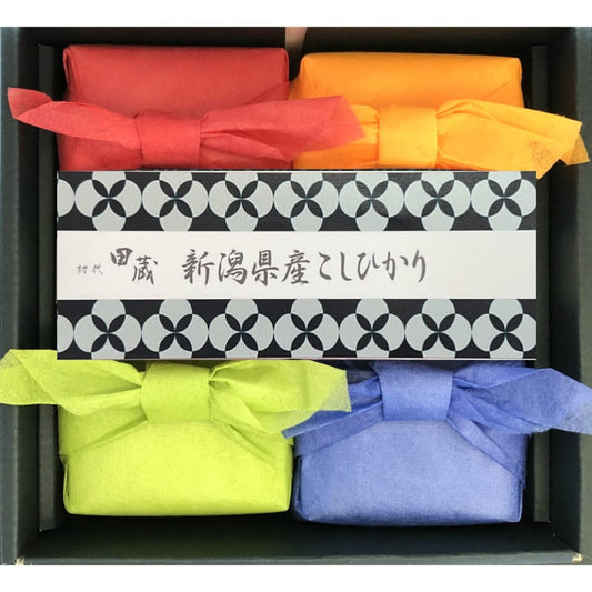 初代田蔵 新潟県産こしひかりギフト 4個入/6個入/8個入/12個入/15個入 | 株式会社タナベ