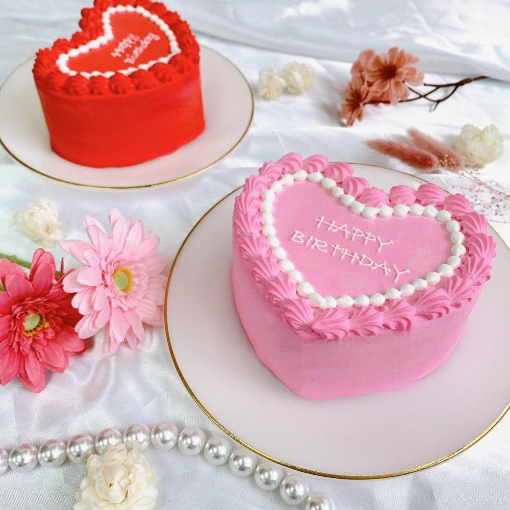 ハート型フリルセンイルケーキ | Rstyle