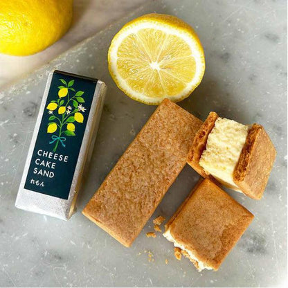 【期間限定】チーズケーキサンド - CHEESECAKE SAND - レモン 6本入 | M-dish（エムディッシュ）