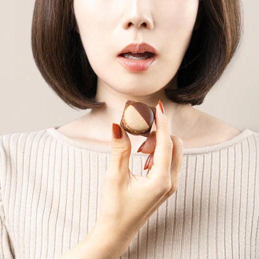 MAMEIL NAMA CHOCOLATE MACARON - Chocolate / Pistachio / Creme brulee（6個入）