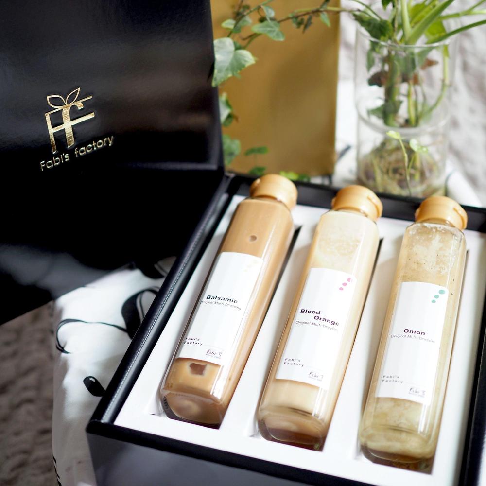 【テレビでも紹介！銀座イタリアンファビズ監修】無添加ドレッシング高級ギフトセット ギフト 御祝 御礼 | Fabi’s factory（ファビズファクトリー）