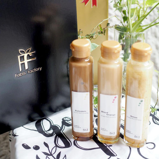 【テレビでも紹介！銀座イタリアンファビズ監修】無添加ドレッシング高級ギフトセット ギフト 御祝 御礼 | Fabi’s factory（ファビズファクトリー）