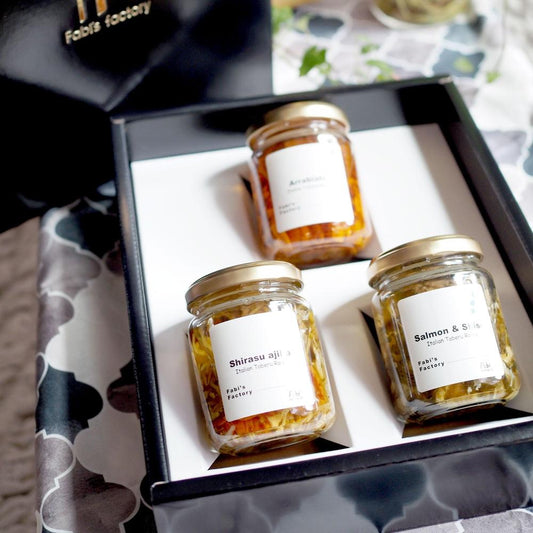 【テレビでも紹介！銀座イタリアンファビズ監修】無添加イタリアン食べるラー油 高級ギフトセット | Fabi’s factory（ファビズファクトリー）