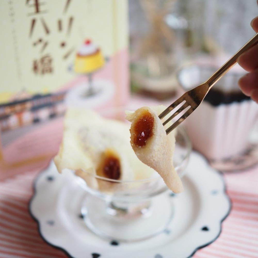 プリン生八ッ橋 8個入り | 株式会社白心堂
