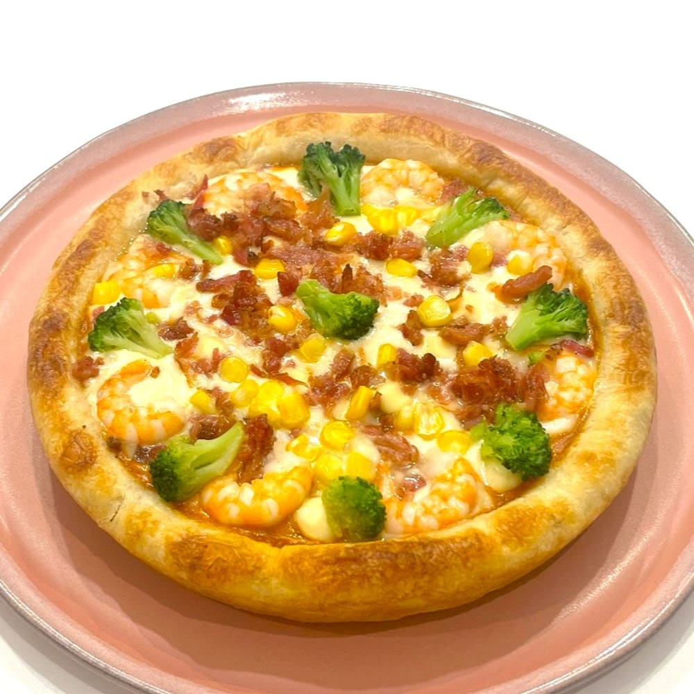 【FOCACCIA DISH PIZZA】海老とブロッコリーのアメリケーヌソース | PIZZA PORT（ピザポート）