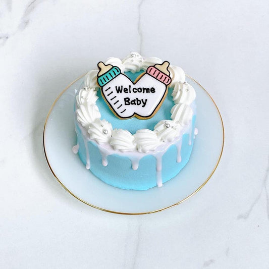 Welcome baby ジェンダーリビールケーキ