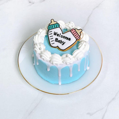 Welcome baby ジェンダーリビールケーキ