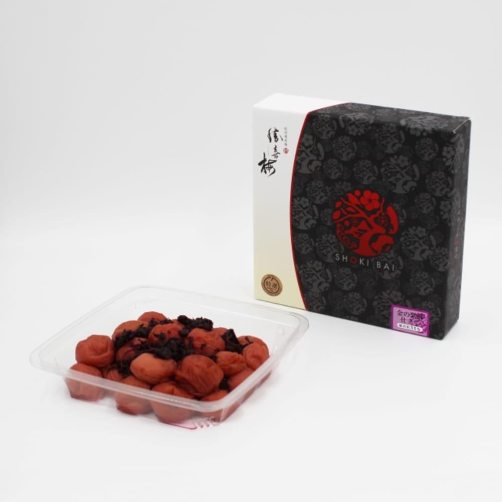 金の紫蘇仕立て【夕】（ゆう）360g /【陽】（よう）550g /【茜】（あかね）900g ■人気の酸っぱい梅干 【勝喜梅シリーズ】ふっくらとろける特選南高梅！