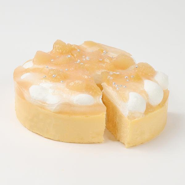 【送料無料】濃厚チーズケーキ 白桃 | 京都フレーバーズ