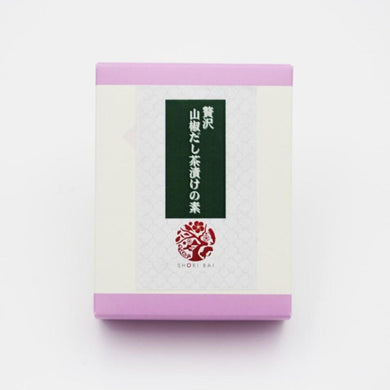 贅沢山椒だし茶漬けの素（6袋入）