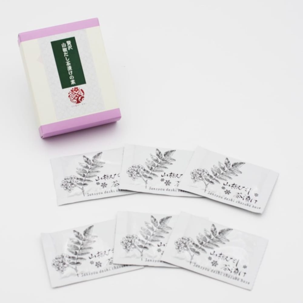 贅沢山椒だし茶漬けの素（6袋入）