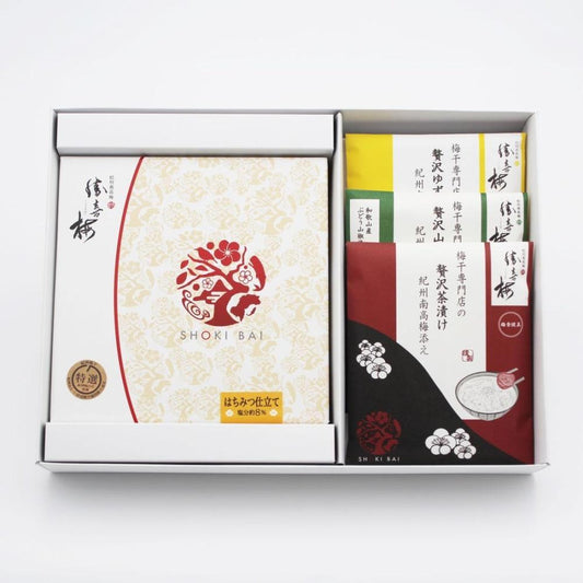 【送料込・母の日ギフト】はちみつ仕立て贅沢茶漬け3種詰合せ