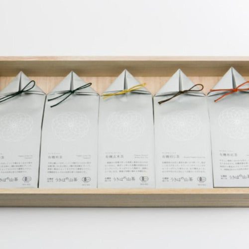 うきはの山茶 5本入 桐箱 GFT5-1 