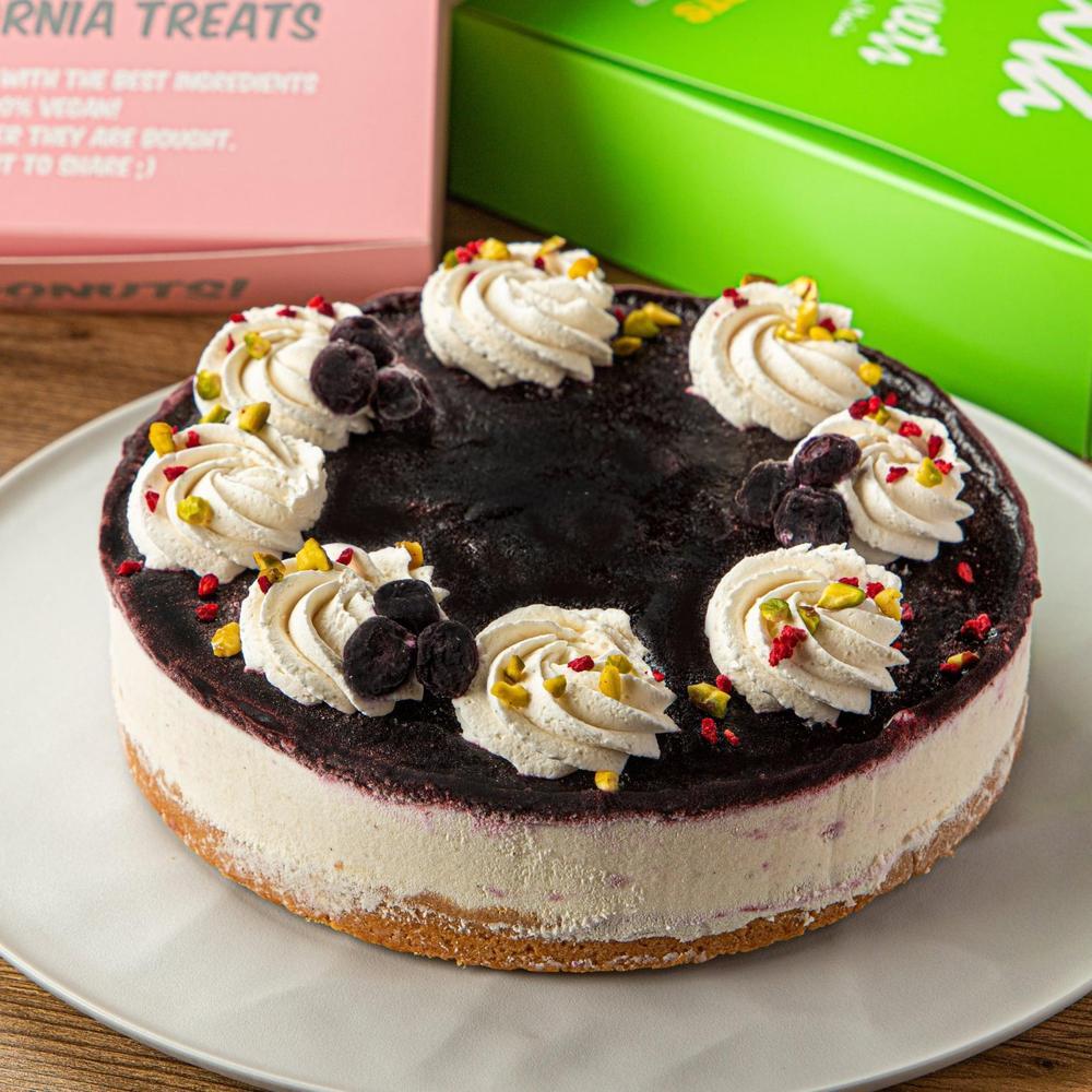 ビーガン】カネリータ名物 ブルーベリーレアチーズケーキ 5号 | Canelita