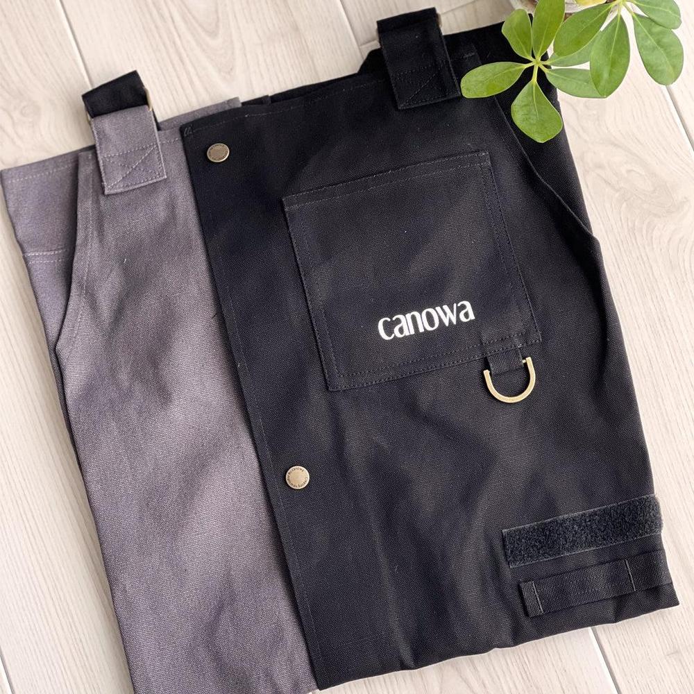 バイカラーエプロン | canowa （カノワ）