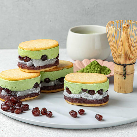 【春季限定】羽二重抹茶バターチーズサンド 3個入り