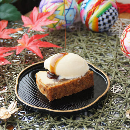 きな粉わらび生チーズケーキ