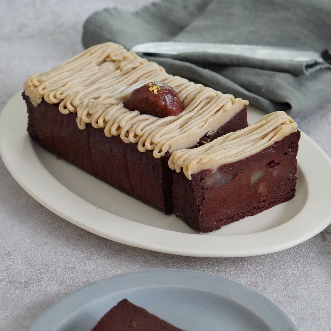 いわまの熟成和栗の濃厚酒粕テリーヌショコラ チョコレート ケーキ