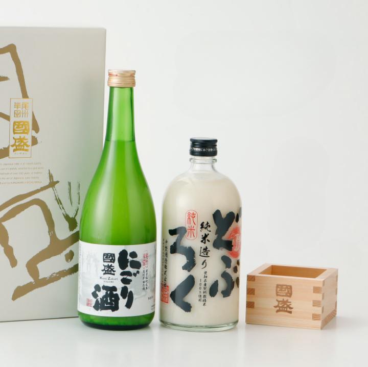 令和の逸品酒　どぶろく/にごり/スウィート飲み比べ（送料込） 送料無料】にごり酒・純米どぶろく飲み比べ2本セット【木桝付】 | お酒