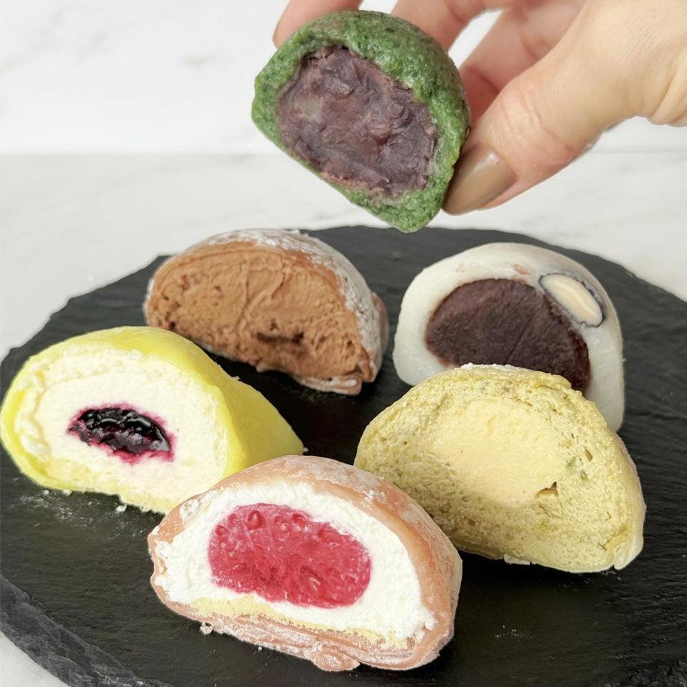 立団子 3種×1袋+えにかいたもち特選6個セット | えにかいたもち