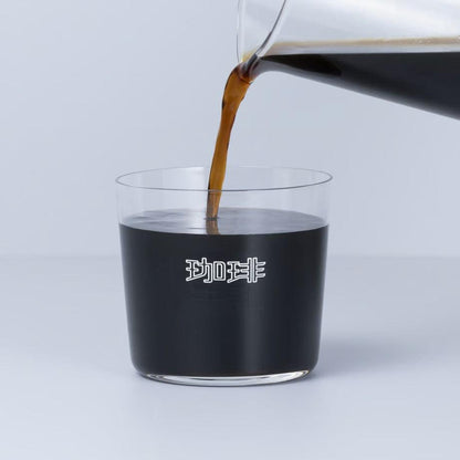 珈琲牛乳のグラスA(薄口グラス)