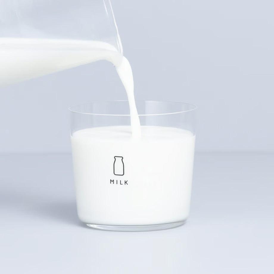 珈琲牛乳のグラスB(薄口グラス)