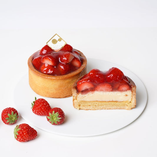 【送料無料】ミニタルト2個セット　長野県産いちご・いちご | 国産大豆タルト専門店いとおかしき