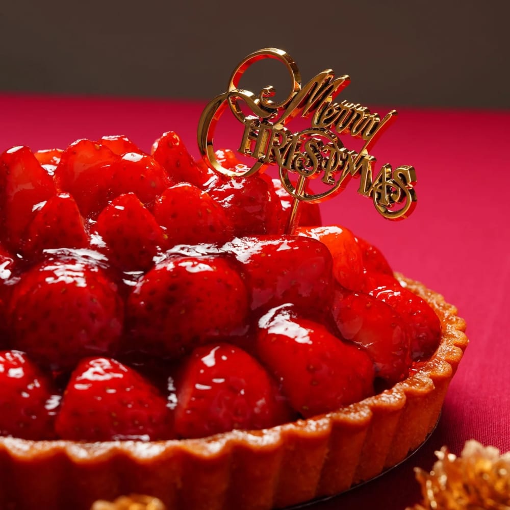 送料込】クリスマス限定ピック付き グルテンフリータルト 長野県産