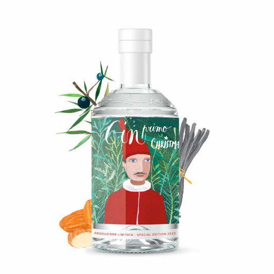 ジンプリモ クリスマス Gin Primo Christmas クラフトジン 700m　 化粧箱入l 【限定60本】 | AUTENTICO ITALIA イタリア逸品市場