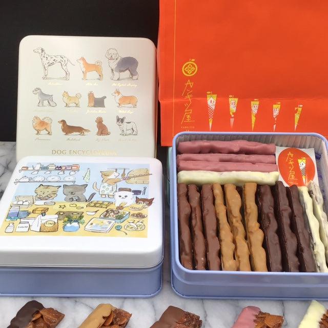 サクっと食感のフロランタン ギフト缶 | 国産柑橘オランジェットと