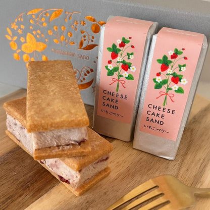 チーズケーキサンド - CHEESECAKE SAND - いちごベリー 6本入